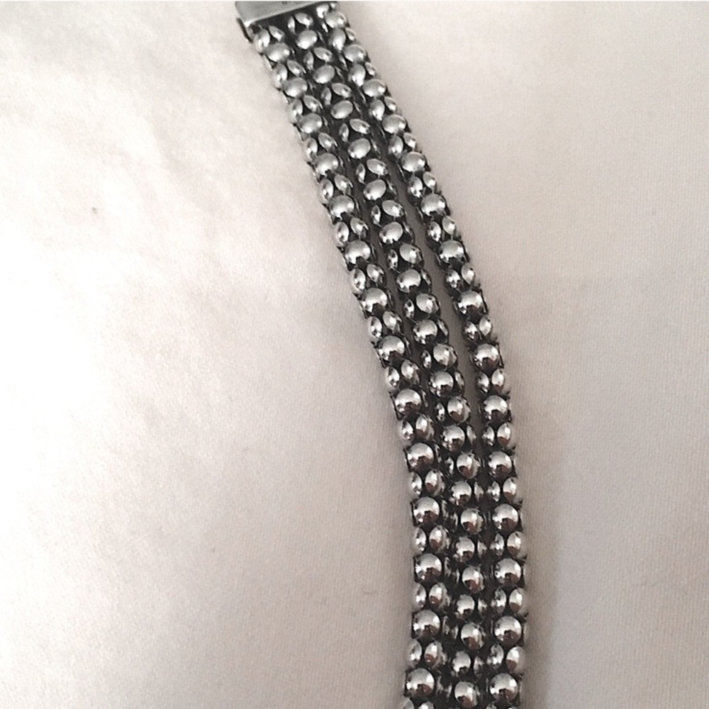 SILPADA Sterling Silver Popcorn Necklace N1108 NIB - Picture 3 of 4